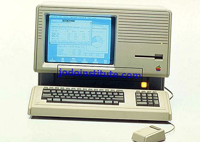 AppleのLisaコンピュータ