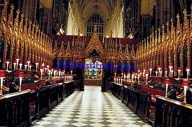 Westminster Abbey, Londra korosu.