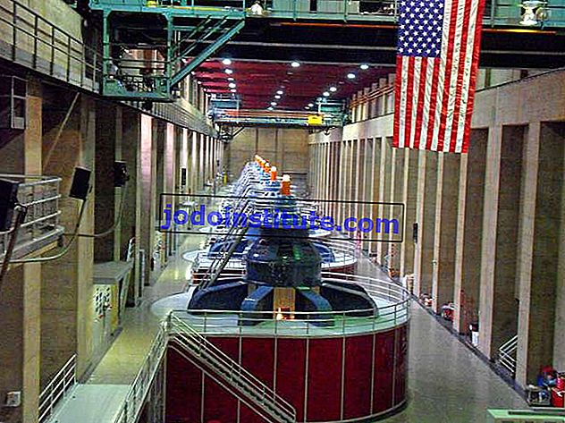 Hoover Dam: hydrauliska turbiner