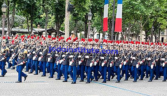 Bastille Günü: askeri geçit töreni