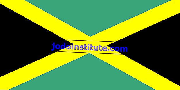 ジャマイカの旗 写真ジャマイカの旗