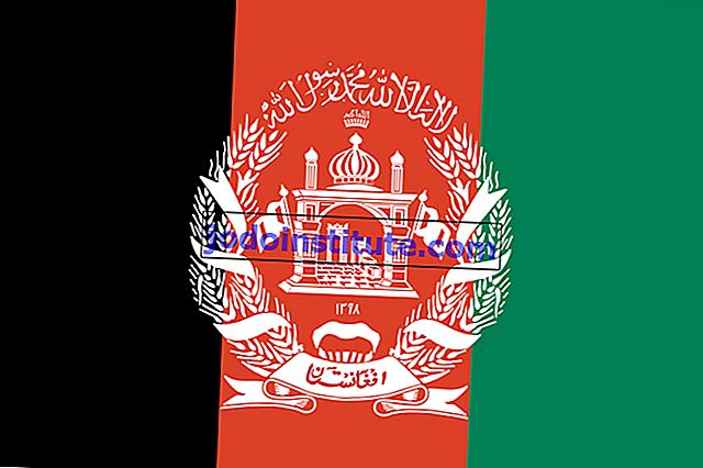 Afghanistan flagga