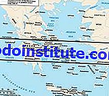 Situs utama yang terkait dengan peradaban Aegean.