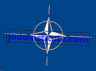 bendera Pertubuhan Perjanjian Atlantik Utara