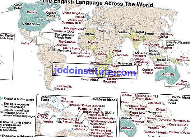 penggunaan bahasa Inggeris secara global