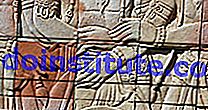タイの壁に仏教の彫刻。 壁に手。 Hompepageブログ2009、歴史と社会、科学技術、地理学、旅行、発見の探求
