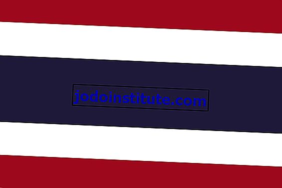 Thailand flagga