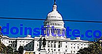Bangunan Capitol AS di Washington, DC, Amerika Syarikat