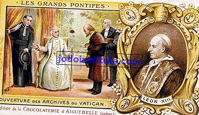 Хромолитограф на папа Лъв XIII, който е служил като глава на Римокатолическата църква от 1878 до 1903 година.