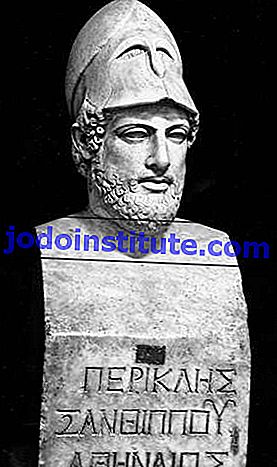 Pericles, detalj av en marmor herm; i Vatikanmuseet